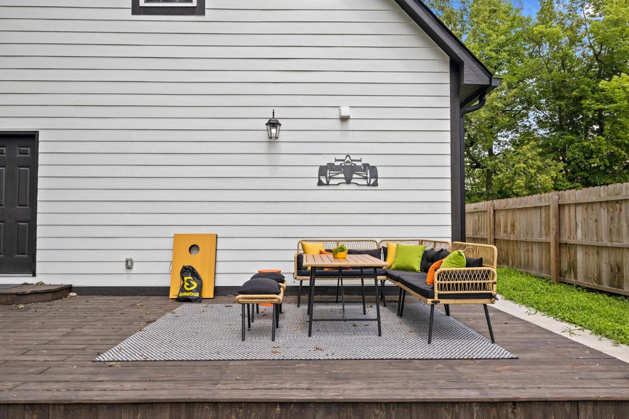 Central Indy 5Bd - Pingpong - Outdoor Movie - Bbq インディアナポリス エクステリア 写真